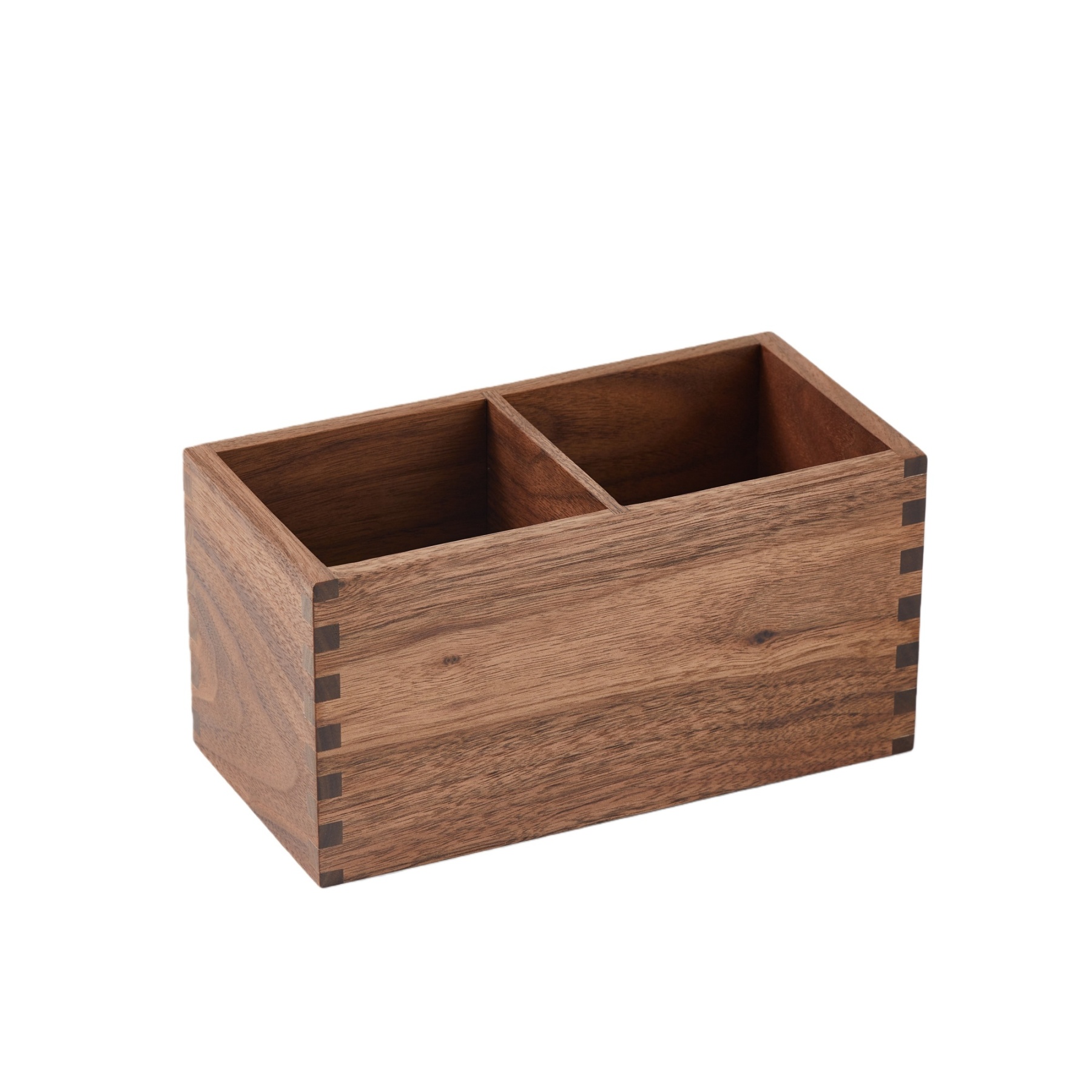 Handcrafted Walnut Wood Desk Organizer for Calm, Organized Workspaces