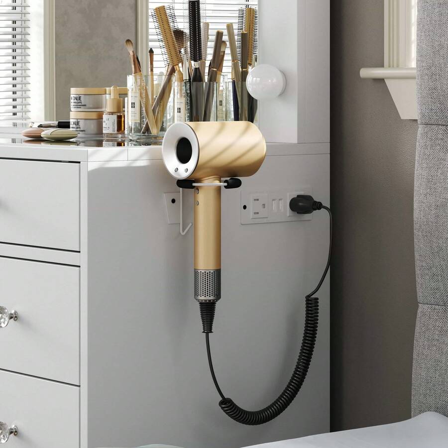 Makeup Vanity Desk With Mirror & 12 LED Lights, Vanity Table With 11 Drawers, Power Outlet & Chair, 3 Lighting Modes Adjustable, White