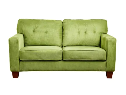 Sofa 2-Sitzer - Stoff - 160x88x86 cm - grün - für Wohnzimmer - modernes Design-Abodeilo