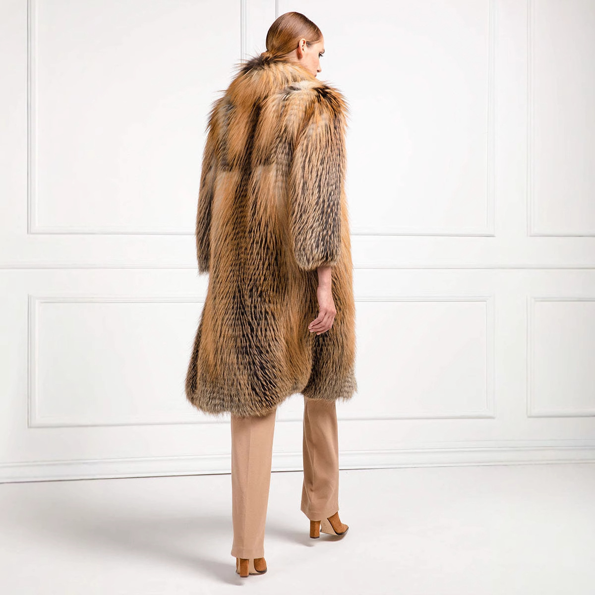 VYRA Fire Fox Golden Fox Coat
