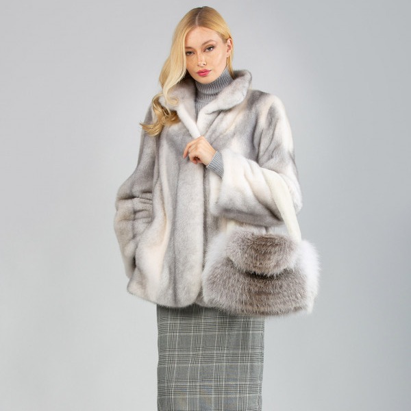 VYRA Cross Fur Handbag