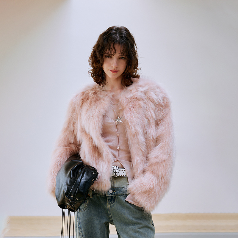 VYRA  luxury warm fleece Coat