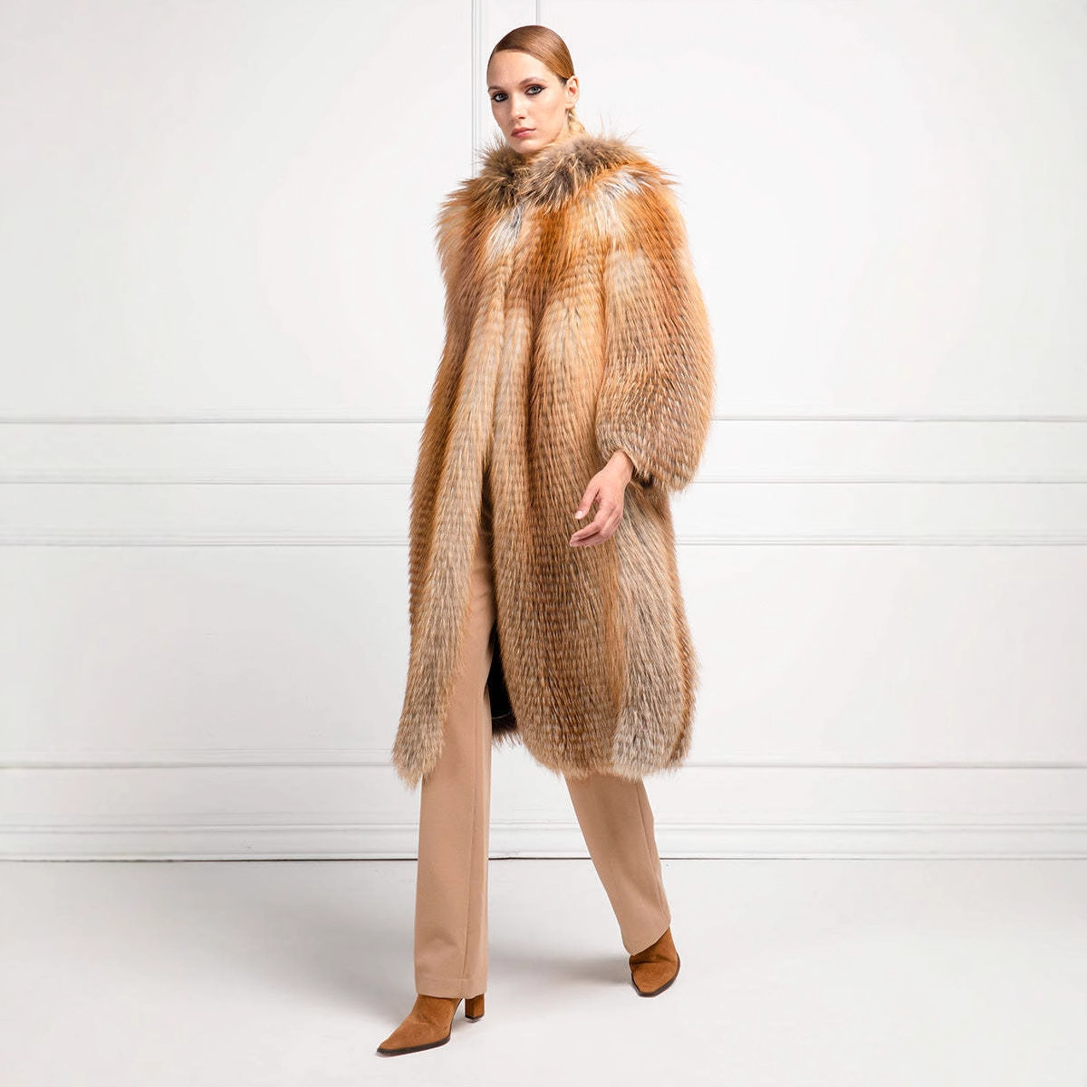 VYRA Fire Fox Golden Fox Coat