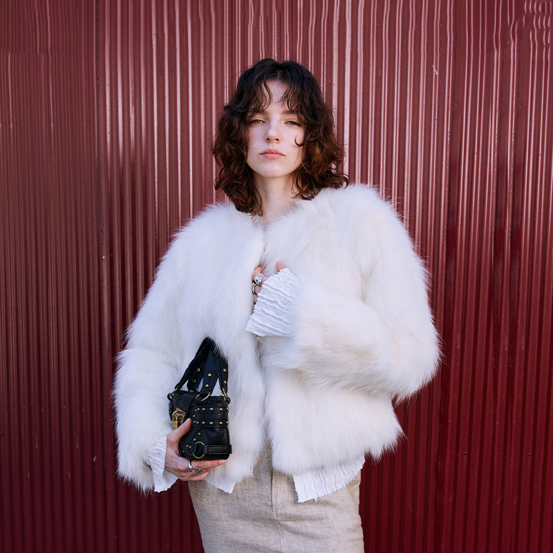 VYRA  luxury warm fleece Coat