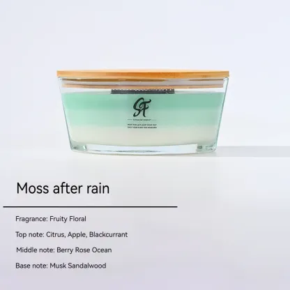 Elegant home fragrance centerpiece with sleek boat design.