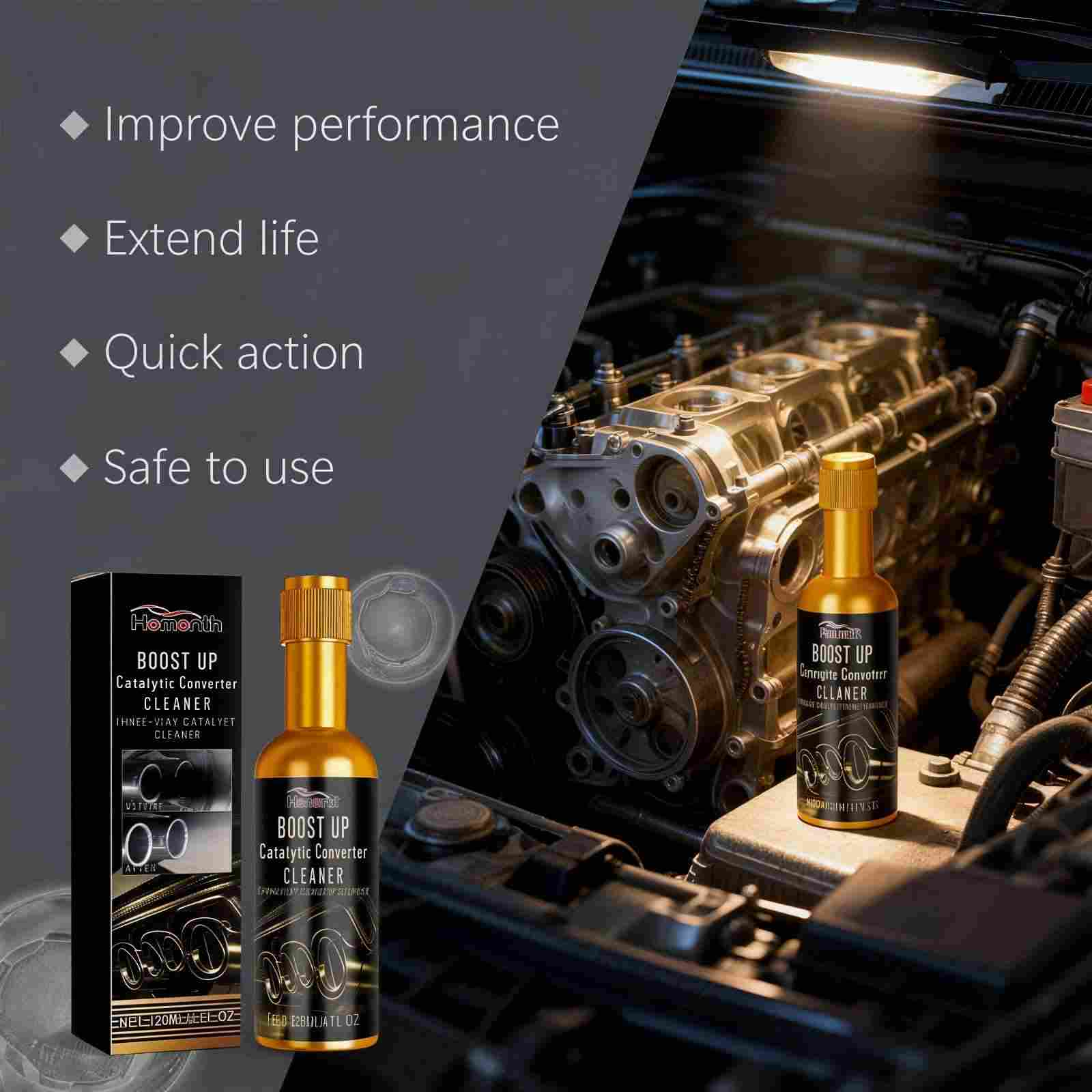 Catalytic Converter & Engine Internal Cleaner