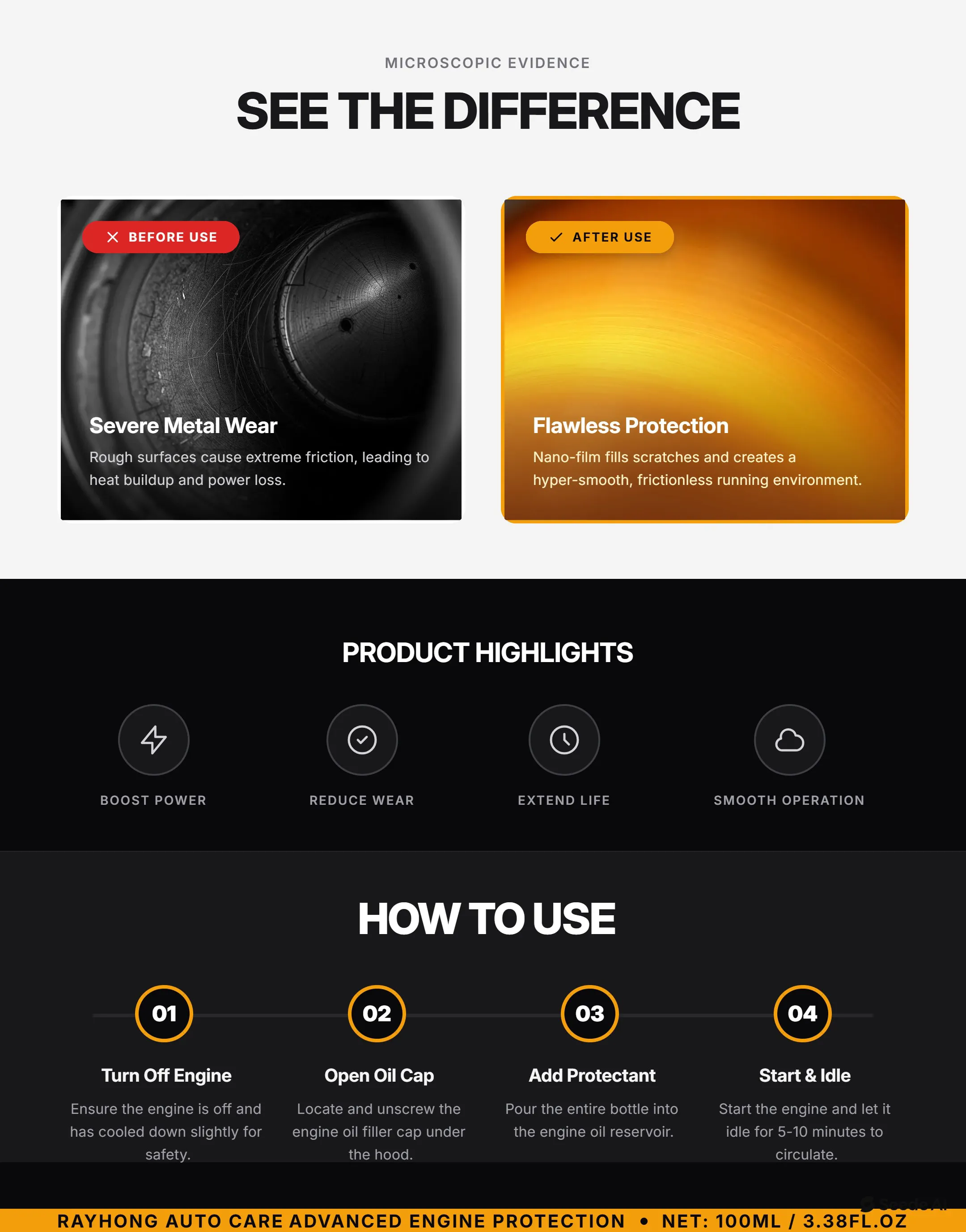 Rayhong Engine Anti-Wear Protector 