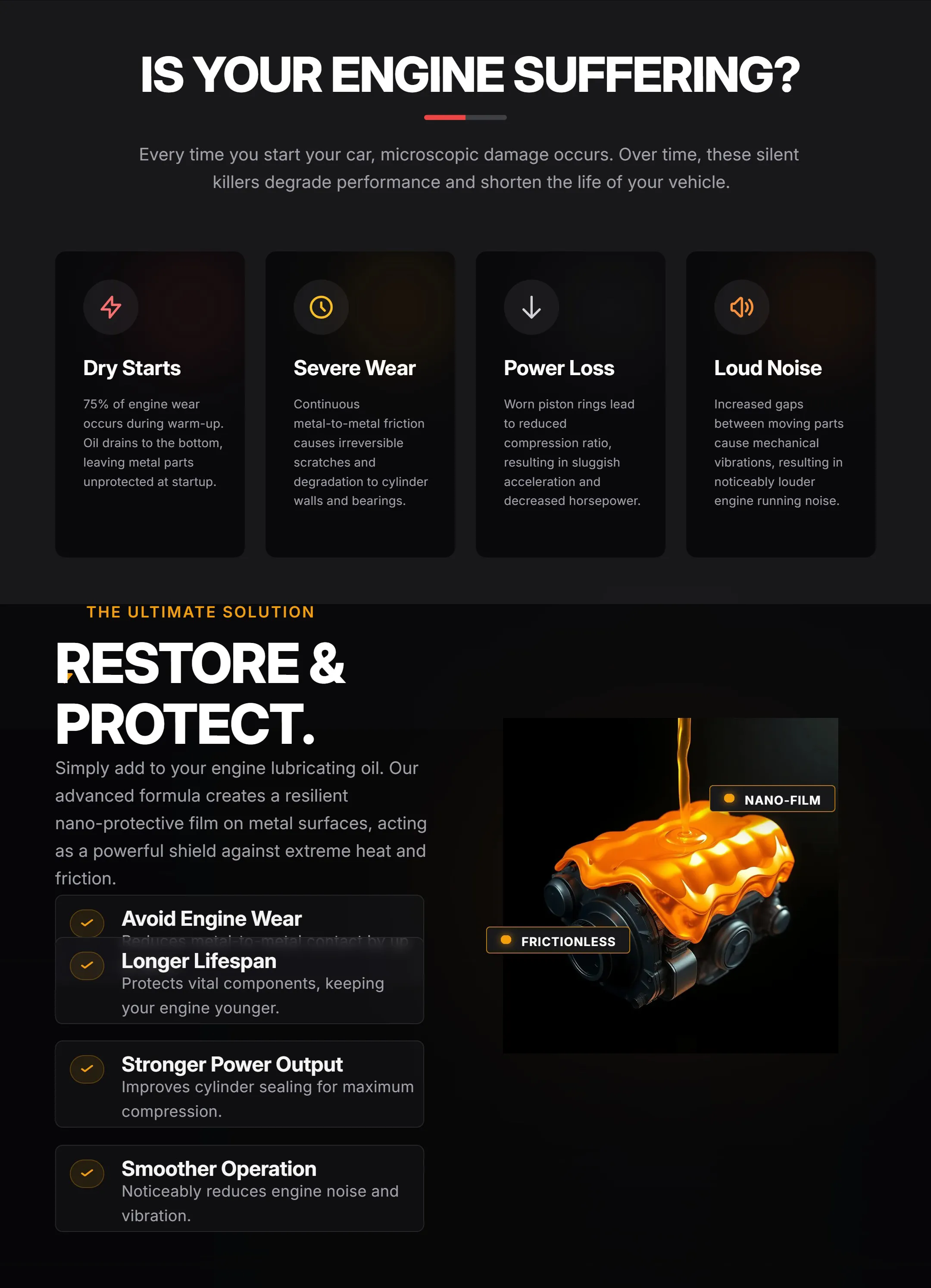 Rayhong Engine Anti-Wear Protector 