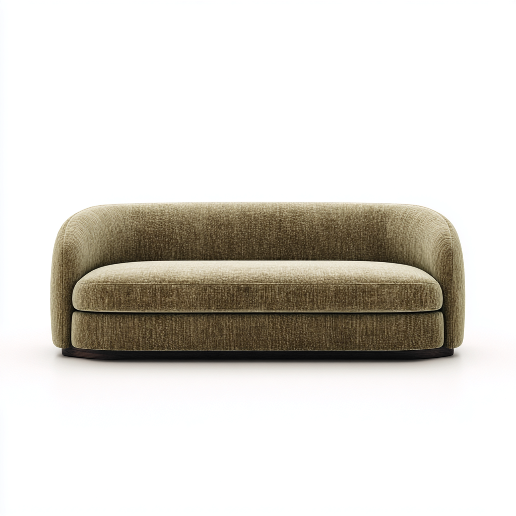 Canapé 2 places tissu 170x92x78 cm - vert - adapté au salon - style moderne-Warmthova