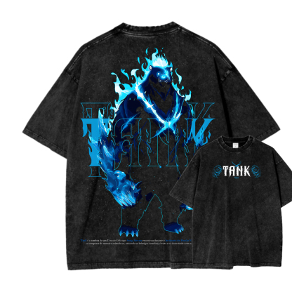 solo leveling Unisex Fit Washed T-Shirt