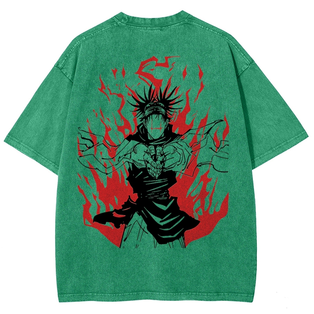 Jujutsu Kaisen Unisex Fit Washed T-Shirt