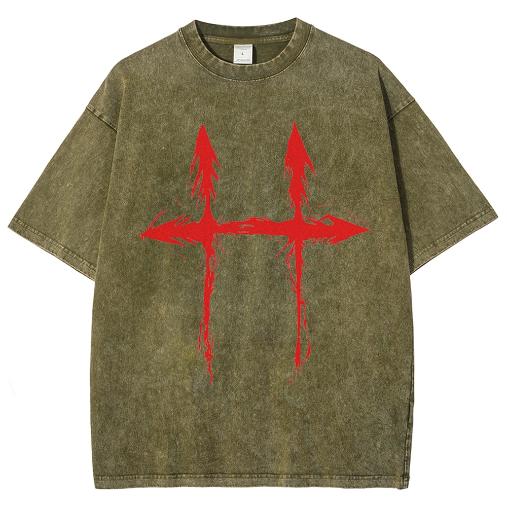 Jujutsu Kaisen Unisex Fit Washed T-Shirt