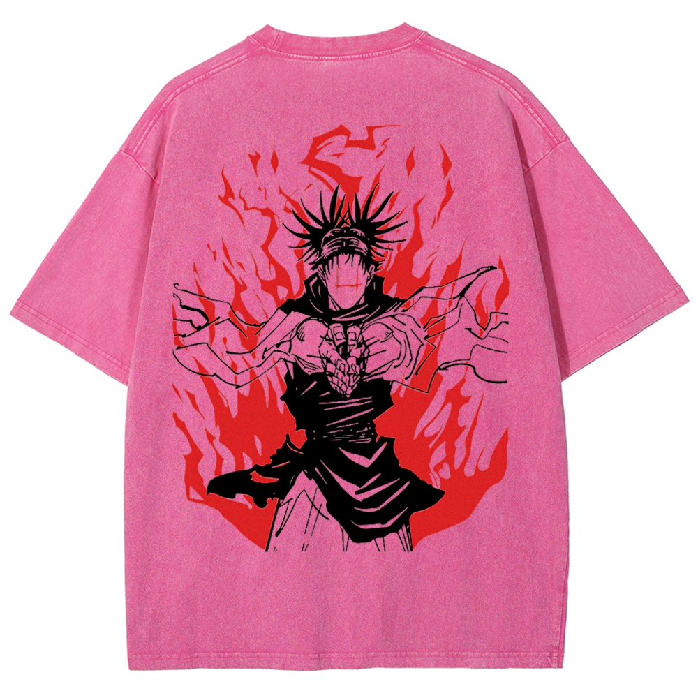 Jujutsu Kaisen Unisex Fit Washed T-Shirt