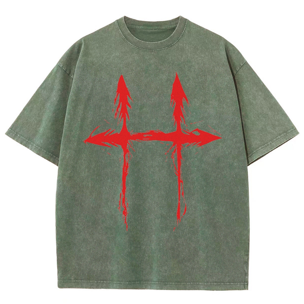 Jujutsu Kaisen Unisex Fit Washed T-Shirt