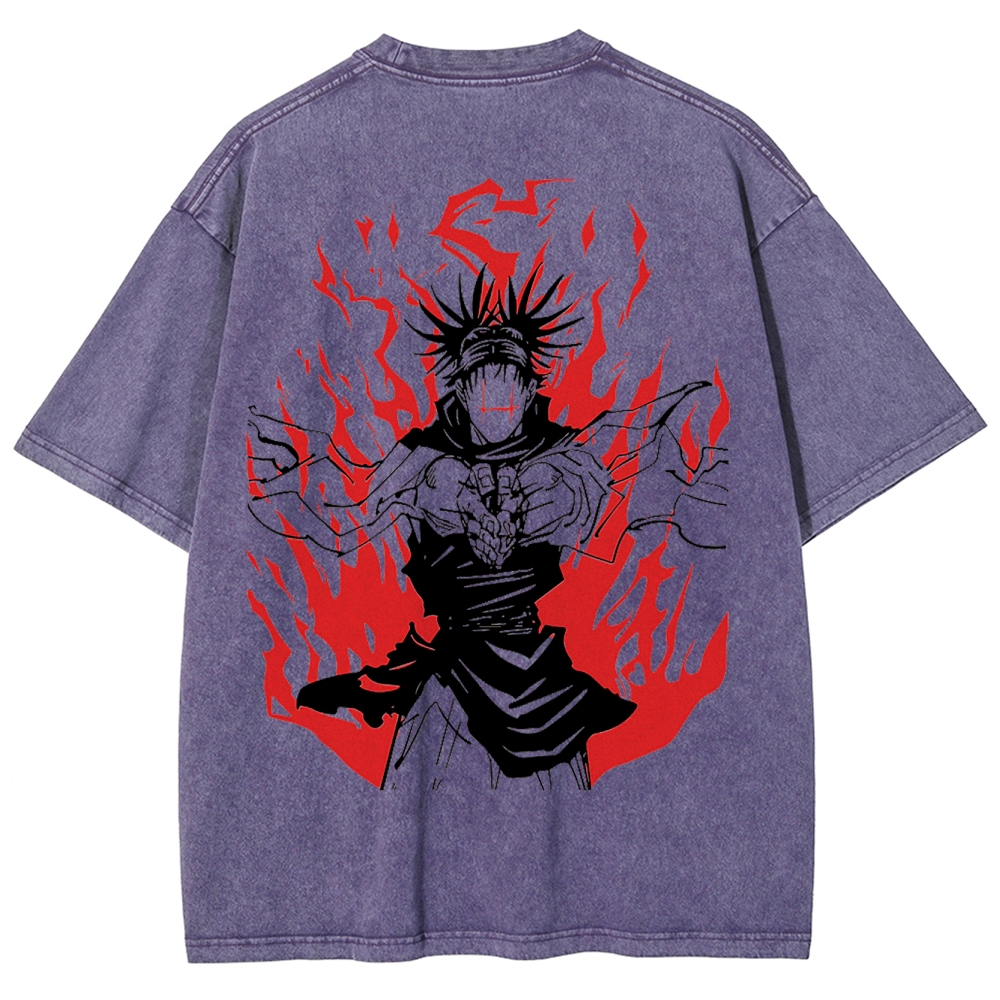 Jujutsu Kaisen Unisex Fit Washed T-Shirt