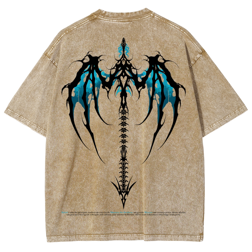 solo leveling Unisex Fit Washed T-Shirt 