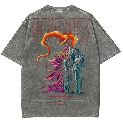 solo leveling Unisex Fit Washed T-Shirt