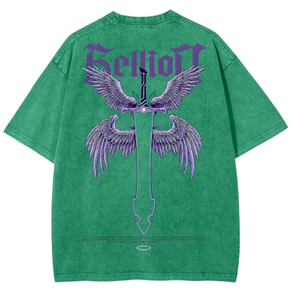 solo leveling Unisex Fit Washed T-Shirt