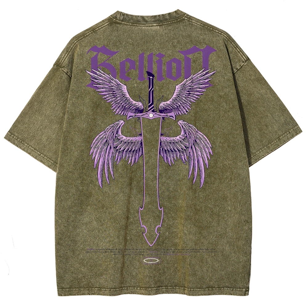 solo leveling Unisex Fit Washed T-Shirt
