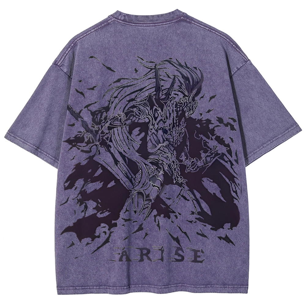 Solo Leveling Unisex Fit Washed T-Shirt