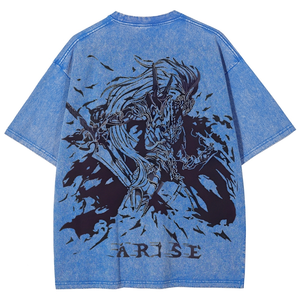 Solo Leveling Unisex Fit Washed T-Shirt