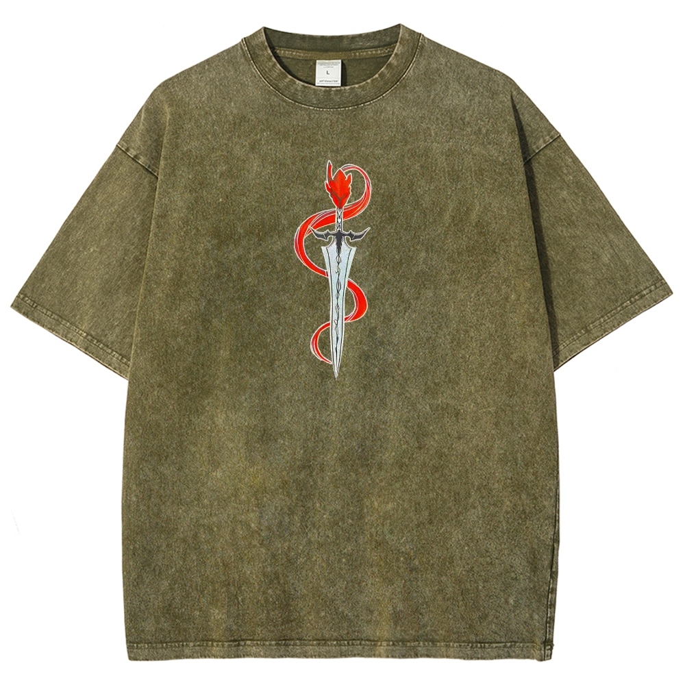 Solo-leveling Unisex Fit Washed T-Shirt