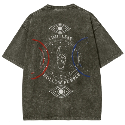 Jujutsu Kaisen Unisex Fit Washed T-Shirt