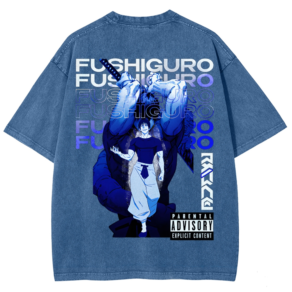 Jujutsu Kaisen Unisex Fit Washed T-Shirt