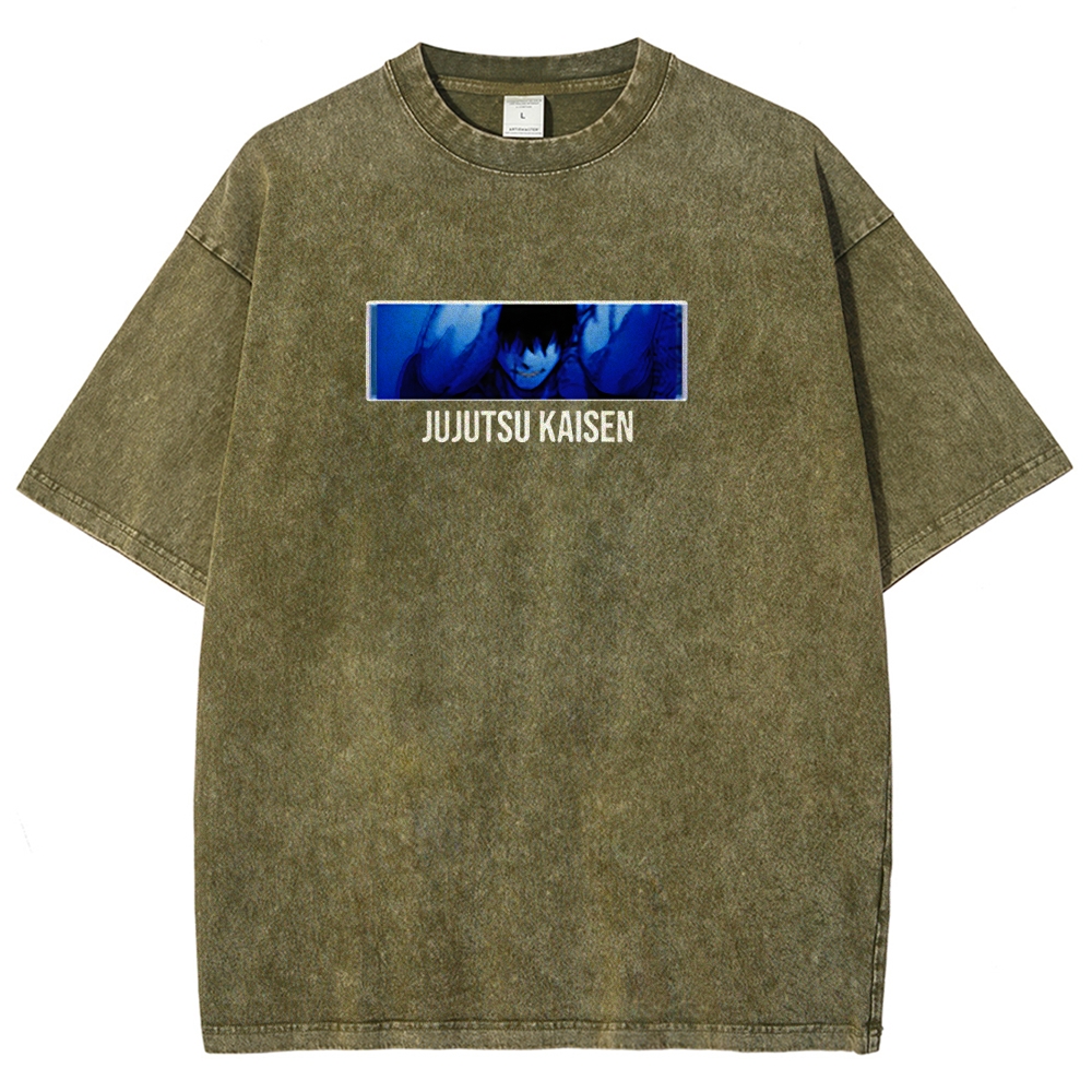 Jujutsu Kaisen Unisex Fit Washed T-Shirt