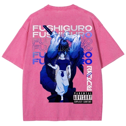 Jujutsu Kaisen Unisex Fit Washed T-Shirt
