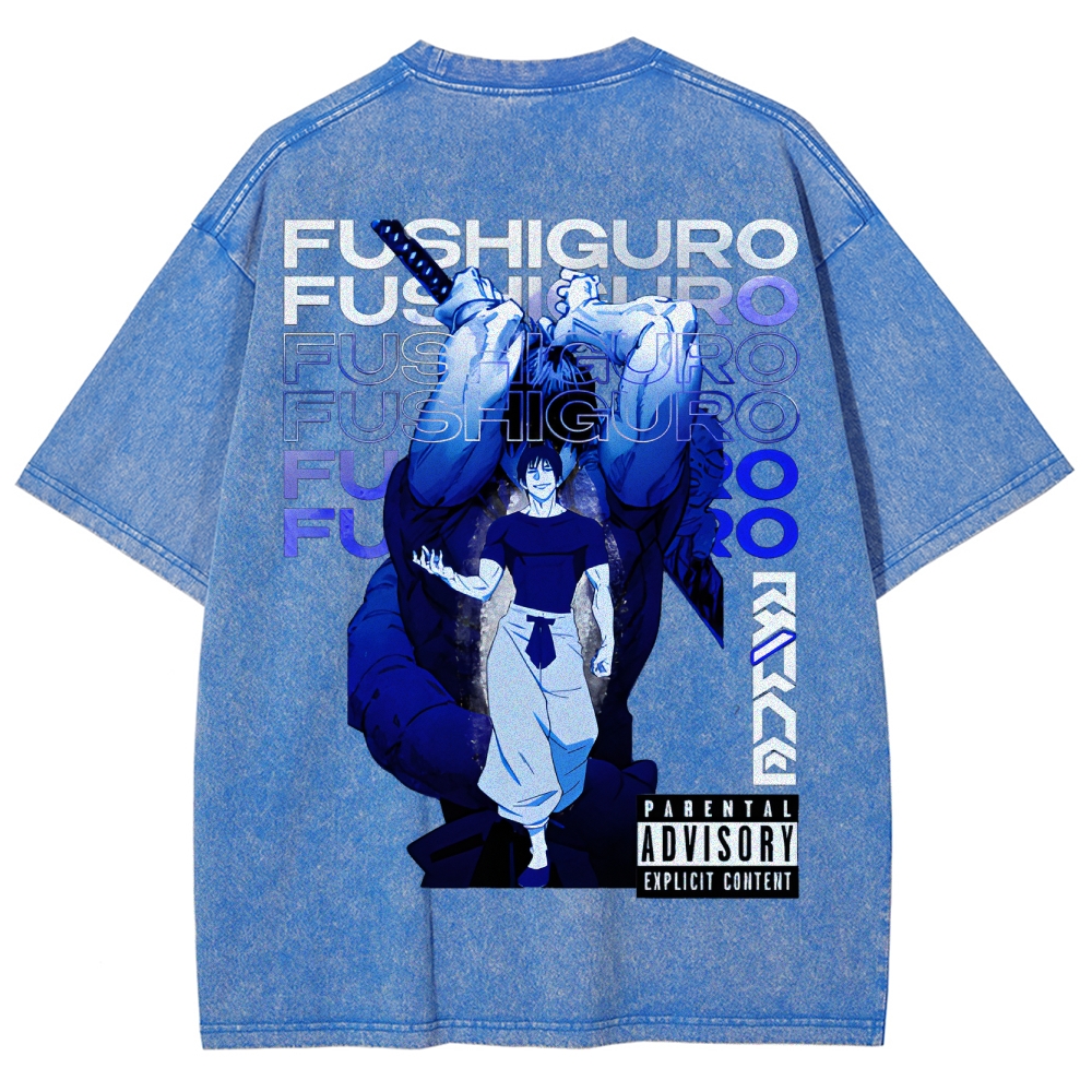 Jujutsu Kaisen Unisex Fit Washed T-Shirt