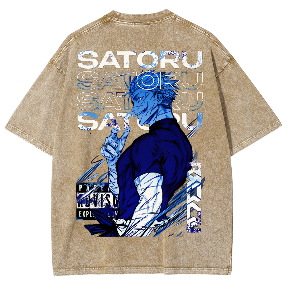 Jujutsu Kaisen Unisex Fit Washed T-Shirt