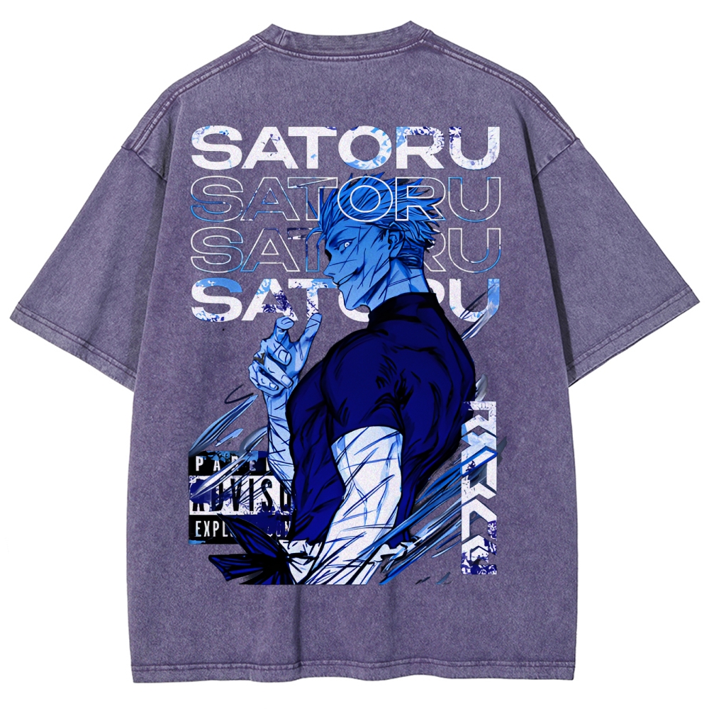 Jujutsu Kaisen Unisex Fit Washed T-Shirt