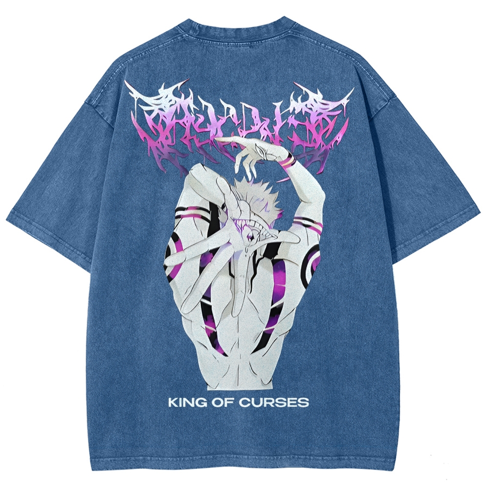 Jujutsu Kaisen Unisex Fit Washed T-Shirt