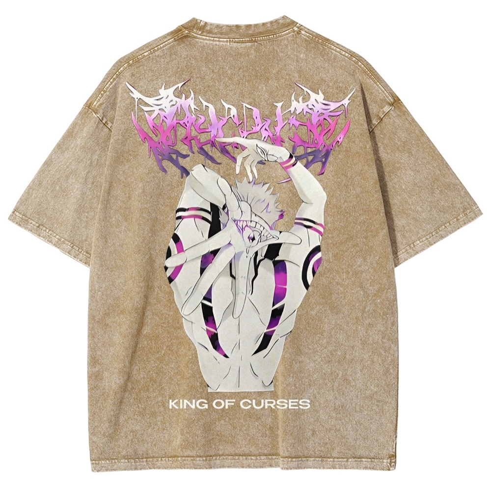Jujutsu Kaisen Unisex Fit Washed T-Shirt