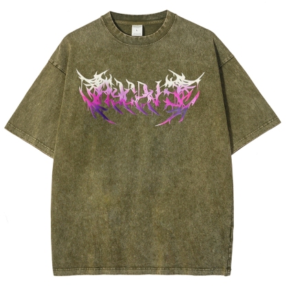 Jujutsu Kaisen Unisex Fit Washed T-Shirt