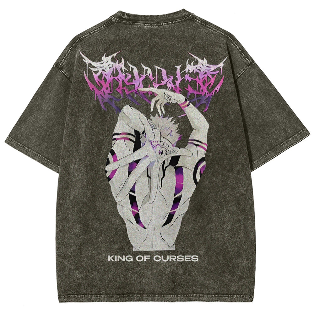 Jujutsu Kaisen Unisex Fit Washed T-Shirt