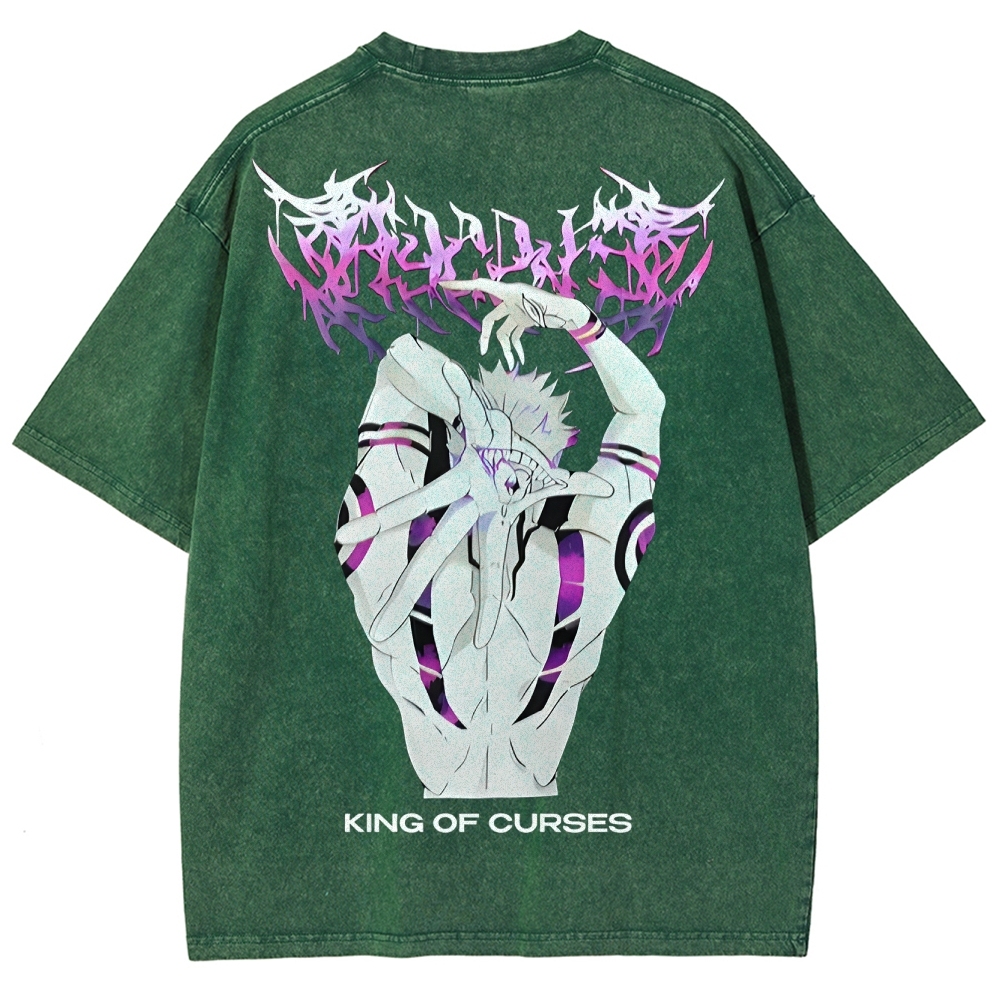 Jujutsu Kaisen Unisex Fit Washed T-Shirt