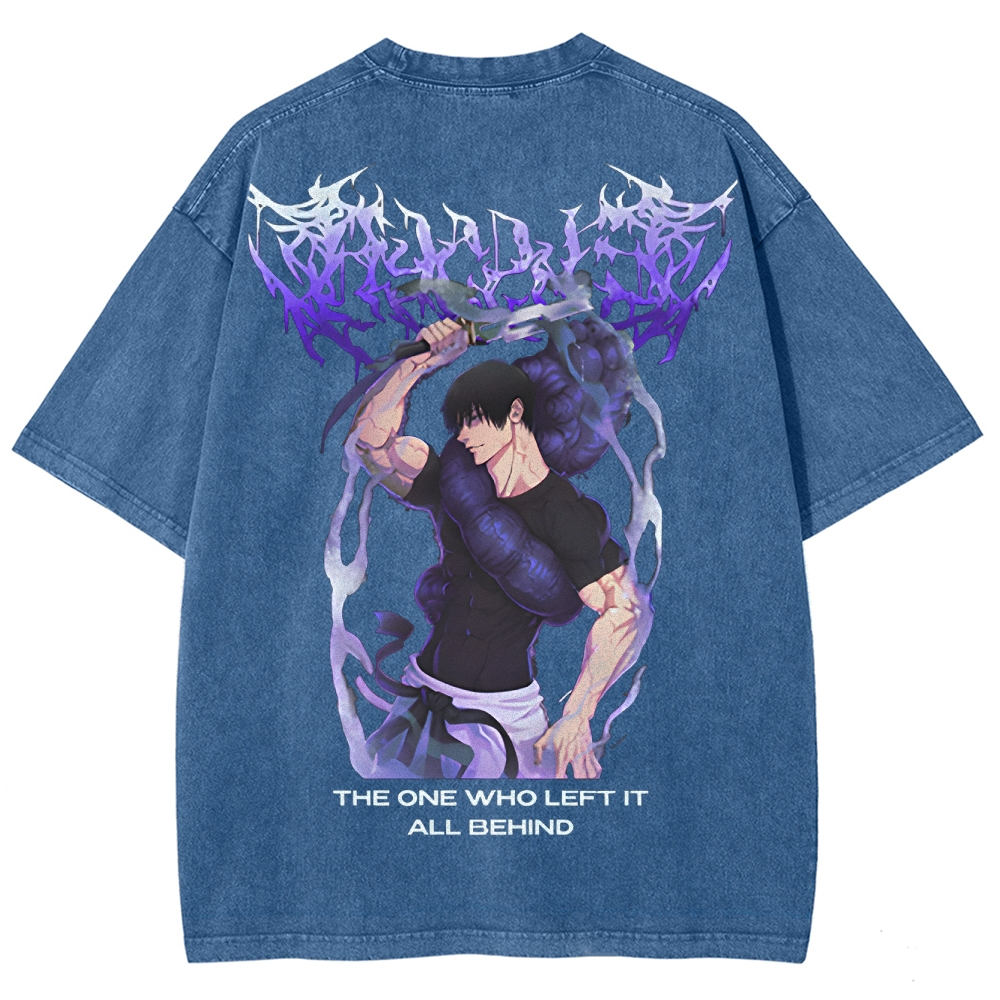 Jujutsu Kaisen Unisex Fit Washed T-Shirt