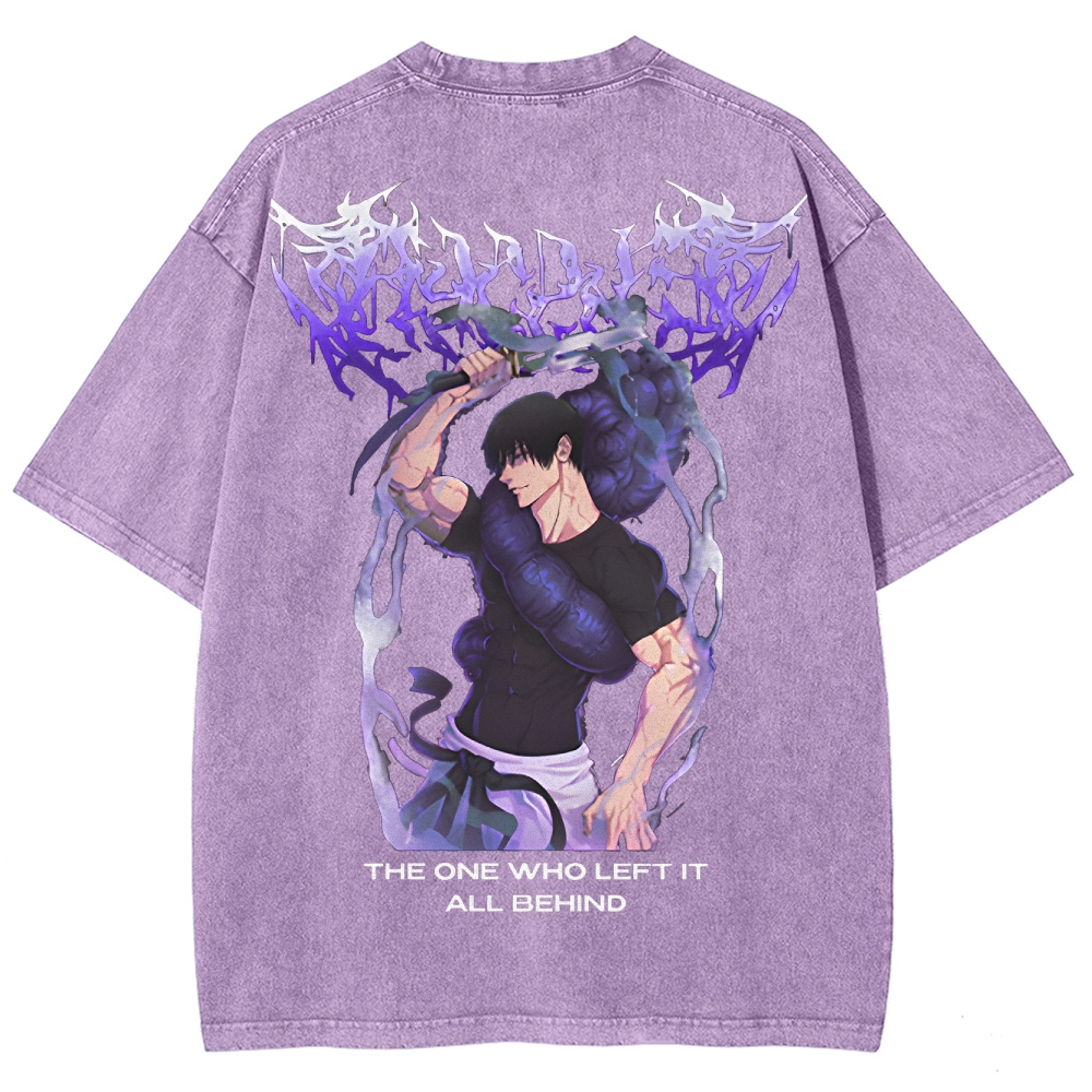Jujutsu Kaisen Unisex Fit Washed T-Shirt