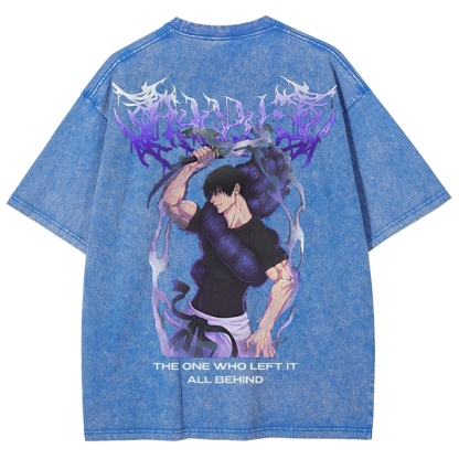Jujutsu Kaisen Unisex Fit Washed T-Shirt