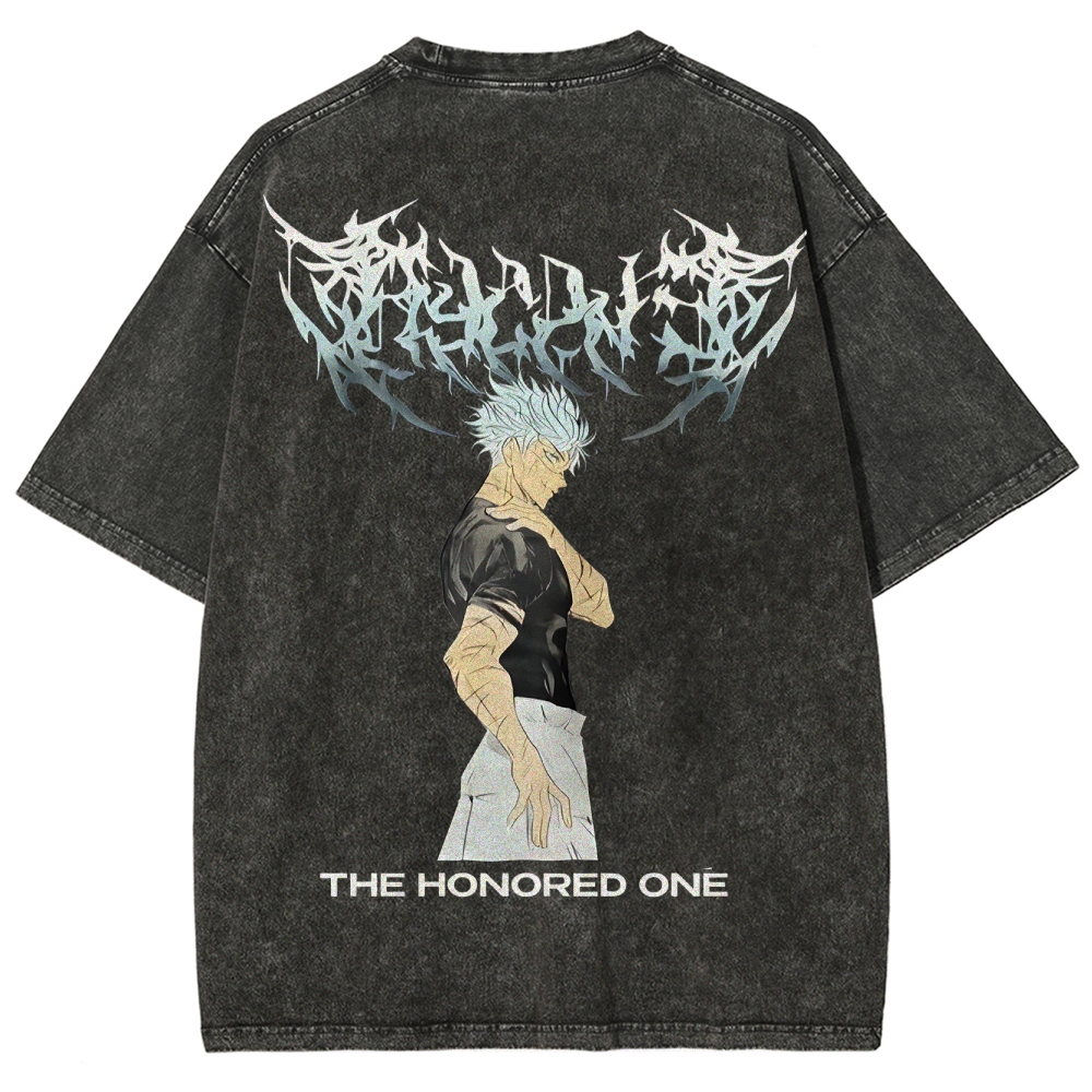 Jujutsu Kaisen Unisex Fit Washed T-Shirt