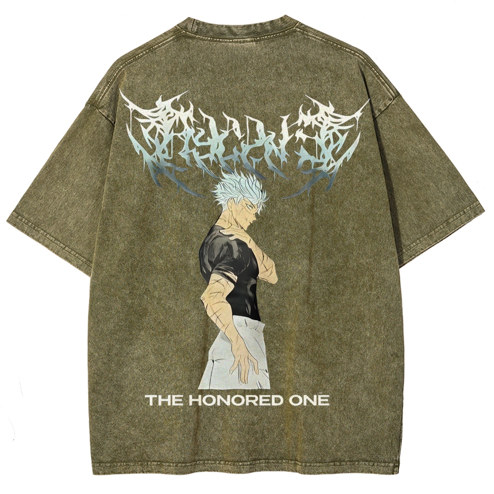 Jujutsu Kaisen Unisex Fit Washed T-Shirt