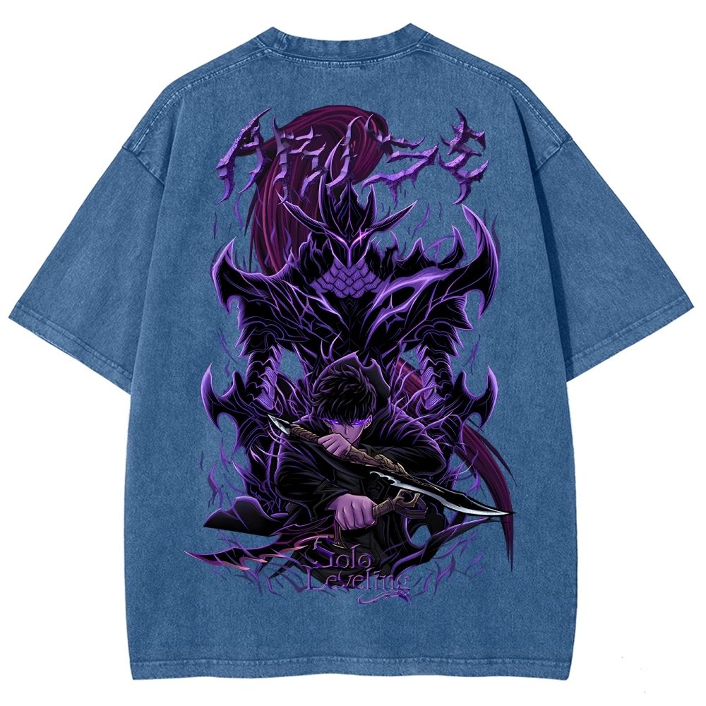 Solo-leveling Unisex Fit Washed T-Shirt