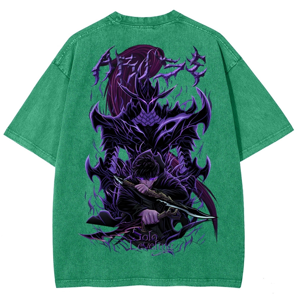 Solo-leveling Unisex Fit Washed T-Shirt