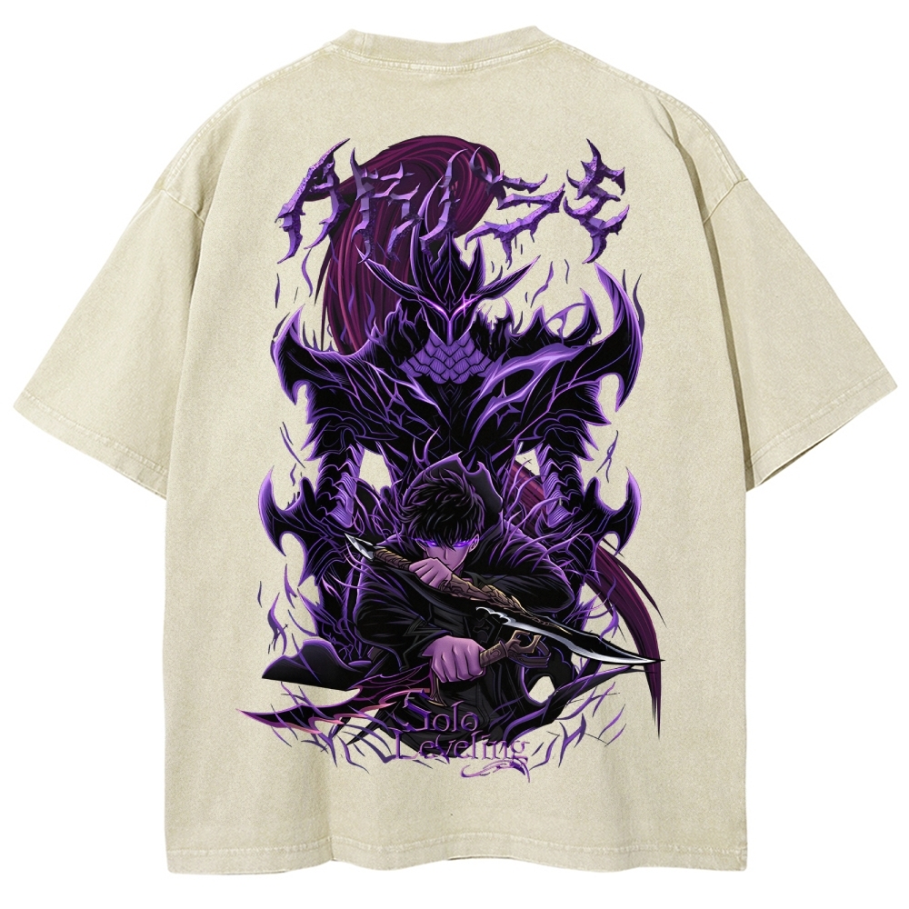 Solo-leveling Unisex Fit Washed T-Shirt