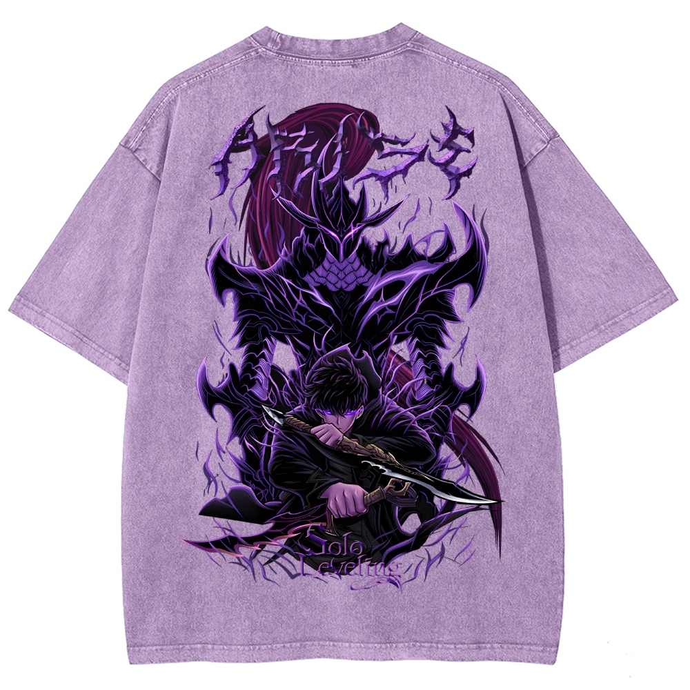 Solo-leveling Unisex Fit Washed T-Shirt