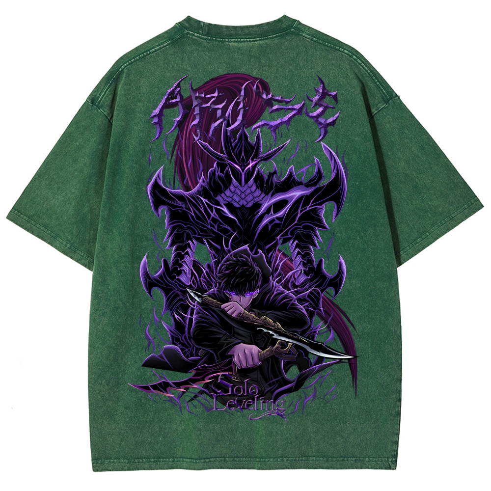 Solo-leveling Unisex Fit Washed T-Shirt