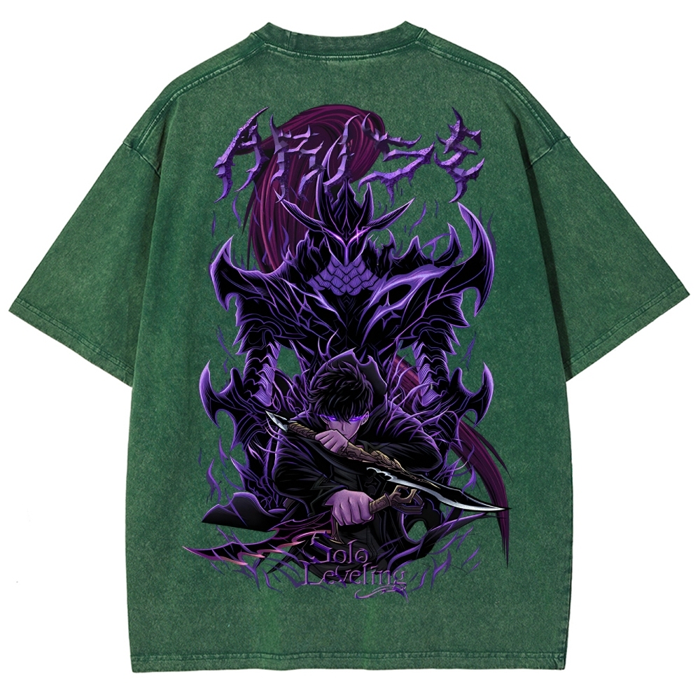Solo-leveling Unisex Fit Washed T-Shirt