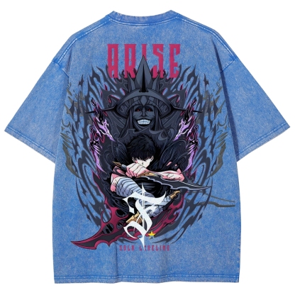 Solo-leveling Unisex Fit Washed T-Shirt